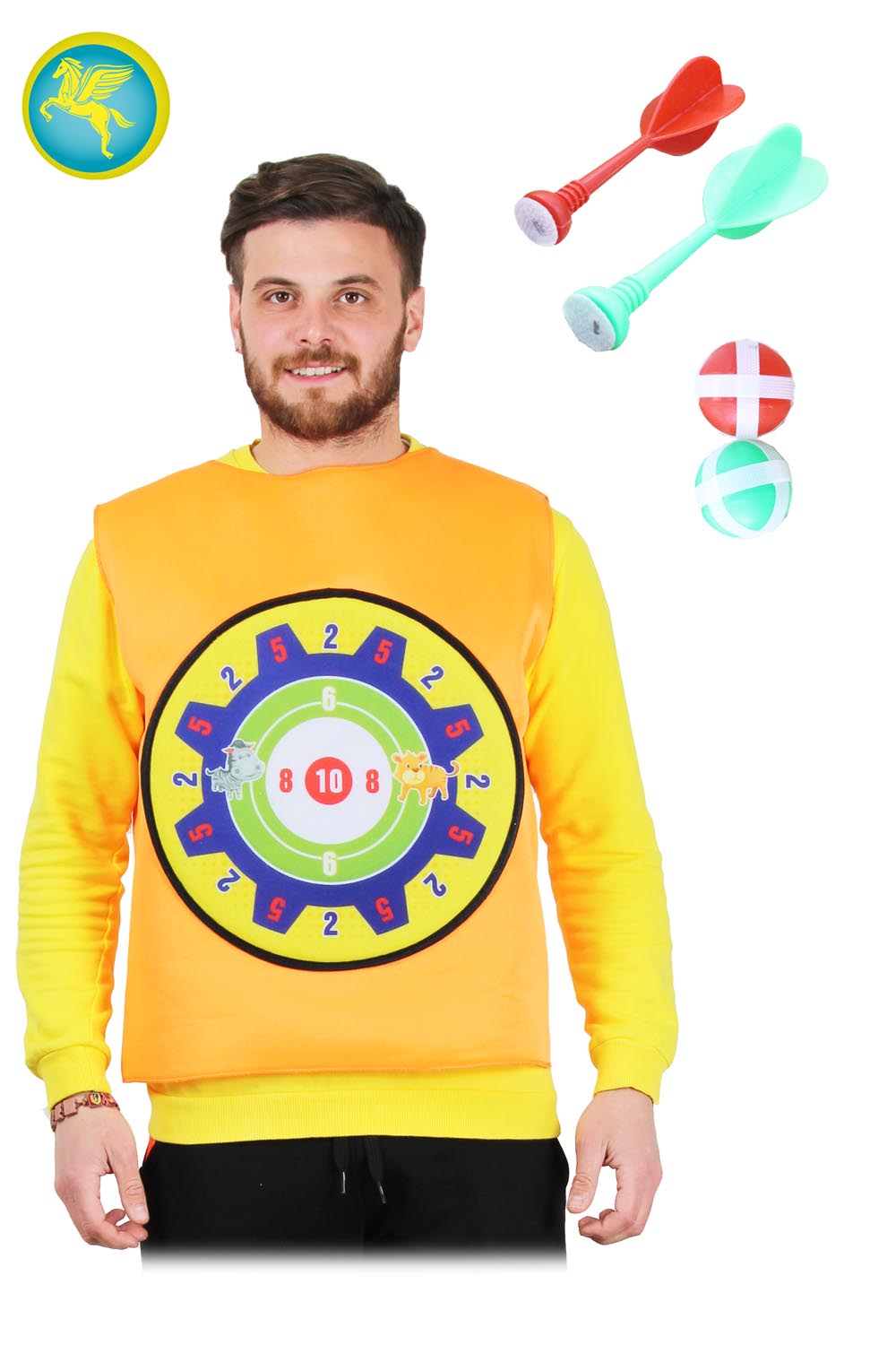 GIUBOTTO BERSAGLIO ARANCIONE